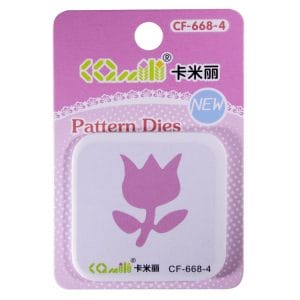 Patterned Dies (Small) - Tulip