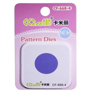 Patterned Dies (Small) - Circle