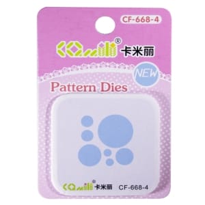 Patterned Dies (Small) - Multiple Circle