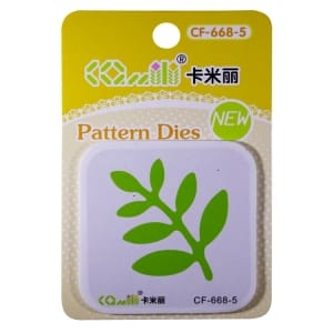 Patterned Dies (Medium) - Bunch of leaves
