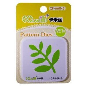 Patterned Dies (Medium) - Bunch of leaves