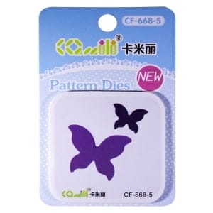 Patterned Dies (Medium) - Multiple Butterflies