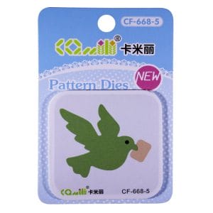 Patterned Dies (Medium) - Bird