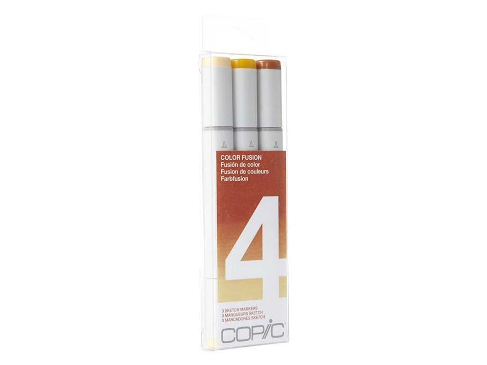 Copic Sketch Marker 3pc Color Fusion Set 4