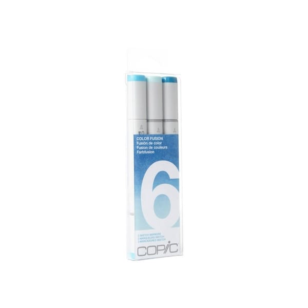 Copic Sketch Marker 3pc Color Fusion Set 6
