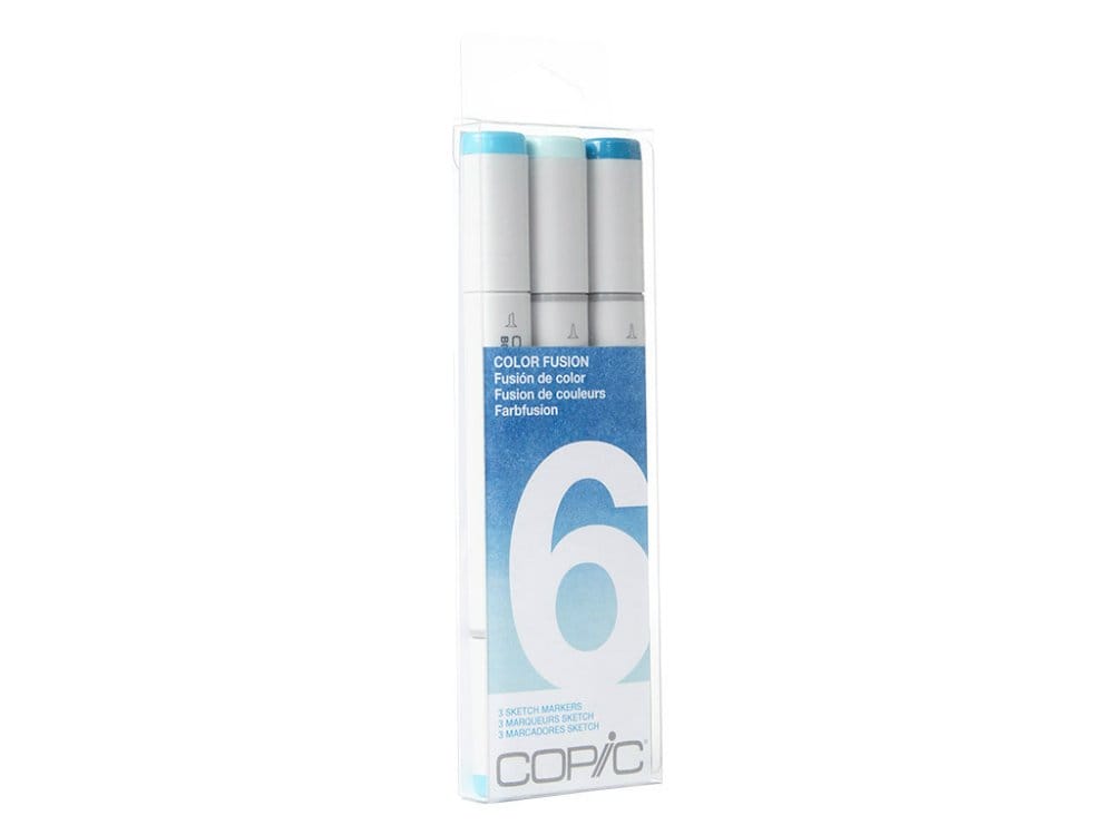 Copic Sketch Marker 3pc Color Fusion Set 6