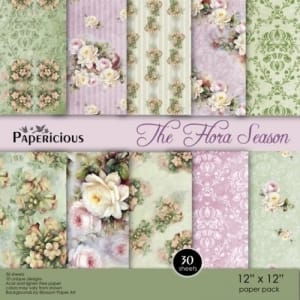 Papericious (Premium Collection) - The Flora Season (12 by 12 paper)