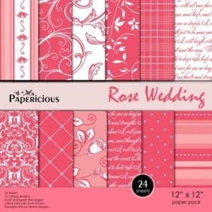 Papericious - Rose Wedding (12 by 12 paper)