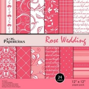 Papericious - Rose Wedding (12 by 12 paper)