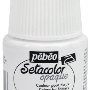 Pebeo Setacolor Opaque Fabric Paint - White