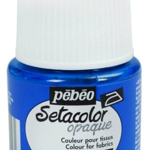 Pebeo Setacolor Opaque Fabric Paint - Cobalt Blue