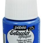 Pebeo Setacolor Opaque Fabric Paint - Royal Blue