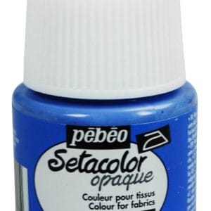 Pebeo Setacolor Opaque Fabric Paint - Royal Blue