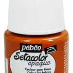Pebeo Setacolor Opaque Fabric Paint - Sienna