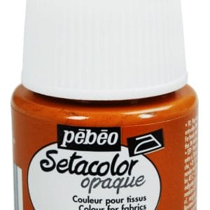 Pebeo Setacolor Opaque Fabric Paint - Sienna