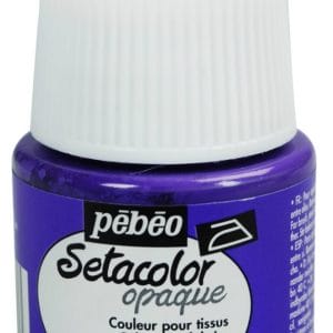 Pebeo Setacolor Opaque Fabric Paint - Parma Violet