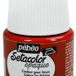 Pebeo Setacolor Opaque Fabric Paint - Sanguine