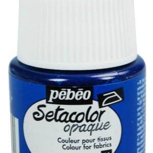 Pebeo Setacolor Opaque Fabric Paint - Oriental Blue