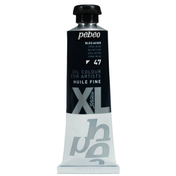 PEBEO XL FINE OIL 37ML STEEL BLUE