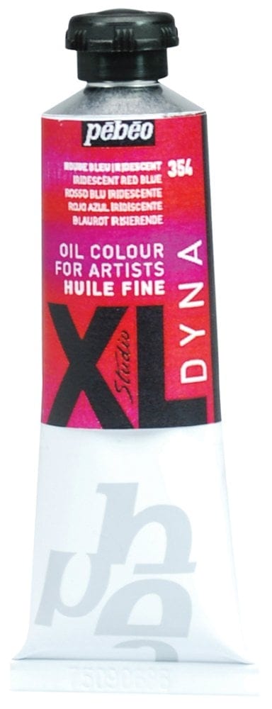 PEBEO XL FINE OIL 37ML IRIDESCENT RED BLUE 937354 dyna iridescent red blue PEBEO XL FINE OIL 37ML IRIDESCENT RED BLUE