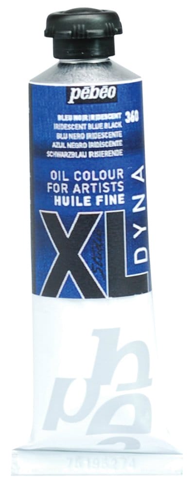 PEBEO XL FINE OIL 37ML IRIDESCENT BLUE BLACK