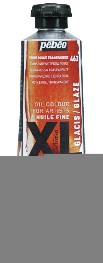 PEBEO XL FINE OIL 37ML GLAZE TERRA ROSSA 937463 glaze transparent terra rossa PEBEO XL FINE OIL 37ML GLAZE TERRA ROSSA