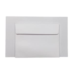 CrafTangles A2 card size Notelets - 300 gsm - Plain White (10 pcs) - Card bases and coordinating envelopes