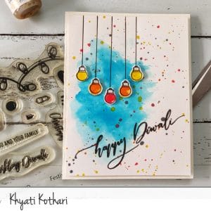 Easy_Watercolor_Diwali_Card