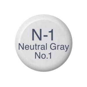 Copic Various Inks Refill N-Series - Neutral Gray 01 (N01)