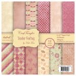 CrafTangles Scrapbook Paper Pack - Tender Feeling (6"x6")