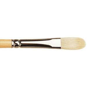 Raphael DArtigny Extra White Bristle Filbert Brushes Series 3592