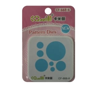 Patterned Dies (Large) - Multiple Circles