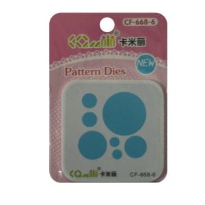 Patterned Dies (Large) - Multiple Circles