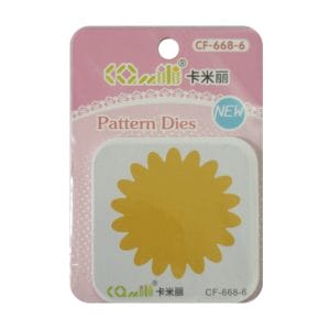 Patterned Dies (Large) - Patterned Circle
