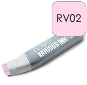 Copic Various Inks Refill RV-Series - Sugar Almond Pink (RV02) cvirv02 300 Copic Various Inks Refill RV-Series - Sugar Almond Pink (RV02)