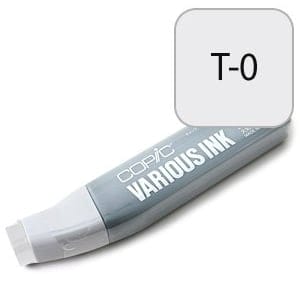 Copic Various Inks Refill T-Series - Toner Gray 0 (T00)