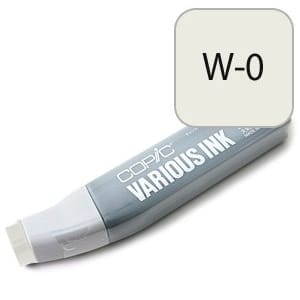 Copic Various Inks Refill W-Series - Warm Gray 0 (W00)