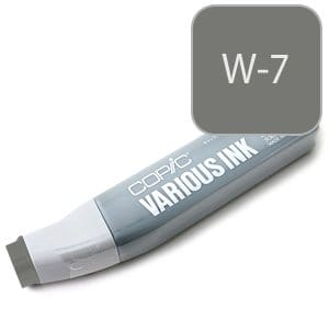 Copic Various Inks Refill W-Series - Warm Gray 07 (W07)