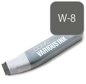 Copic Various Inks Refill W-Series - Warm Gray 08 (W08)