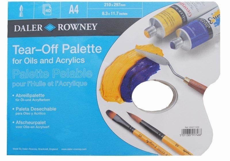 Daler Rowney Tear Off Palette A4