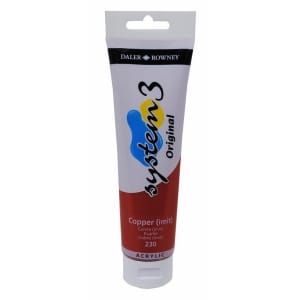Daler Rowney System 3 Original Acrylic 150 ml - Copper Hue
