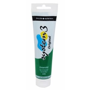 Daler Rowney System 3 Original Acrylic 150 ml - Emerald