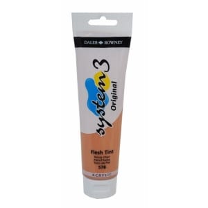 Daler Rowney System 3 Original Acrylic 150 ml - Flesh Tint
