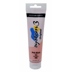 Daler Rowney System 3 Original Acrylic 150 ml - Pink Blush