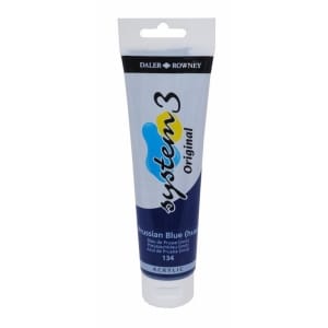 Daler Rowney System 3 Original Acrylic 150 ml - Prussian Blue Hue
