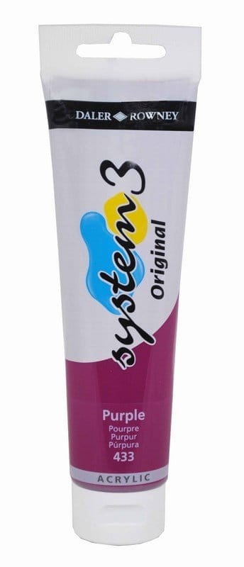 Daler Rowney System 3 Original Acrylic 150 ml - Purple
