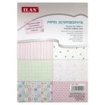 Ilan A4 Paper Pack - Pastels (Set of 12 sheets)