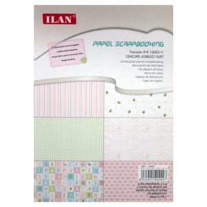 Ilan A4 Paper Pack - Pastels (Set of 12 sheets)