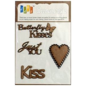 Wooden Die Cuts - Design 45