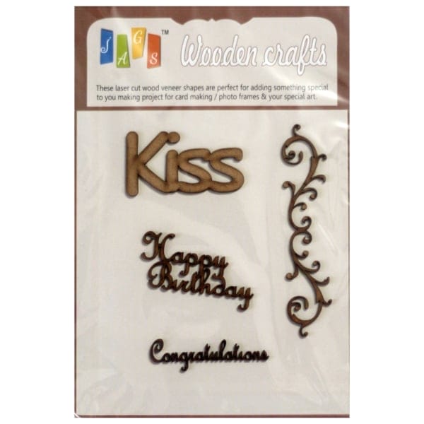 Wooden Die Cuts - Design 47
